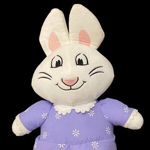 Aurora Max and‎ RUBY Plush 14" Bunny Rabbit Sister Anthropomorphic TV Show